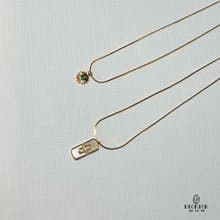 Hi Onion原創設計安娜的旅程小眾疊戴鎖骨鏈法式復古項鏈文藝情侶