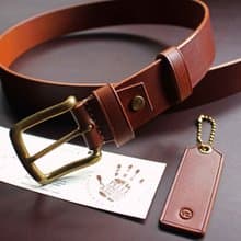 【VULCAN Belt  38mm 復古寬版皮帶】義大利Walpier植鞣皮 六色