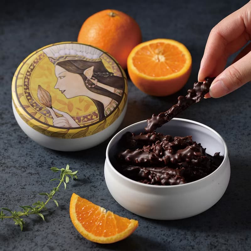 CoCa MaMa 杏仁橙條巧克力(90g)Orange Peel Chocolate