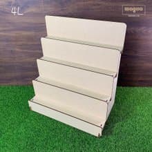 WOOXO 小牆階梯架 展示架 DIY 擋板 明信片 小物 簡單快速拆裝