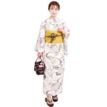 日本 和服 聚酯纖維 梭織 女性 浴衣 腰帶 2件組 F Size X41-09C