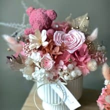 玫瑰之心 永生花系列 暖心粉