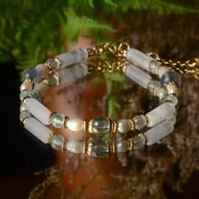 【神山晶礦】螢石葡萄珍珠白水晶手鍊/螢石/葡萄/珍珠/白水晶