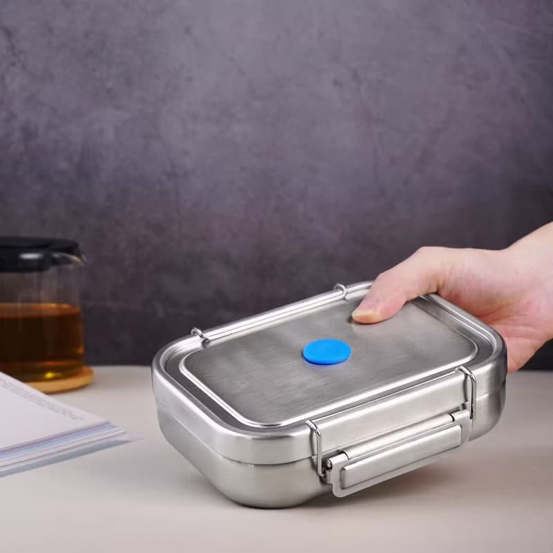 【Buffalo 牛頭牌】雅潔防漏便當盒(1.2L)