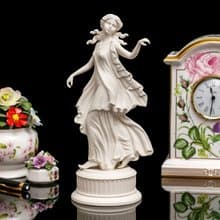 英國製Wedgwood盛世風華1994跳舞女神限量瓷偶雕像雕塑 Fourth