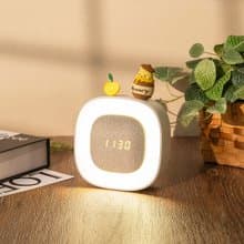 【時時刻刻想著你】小熊維尼系列舒眠燈光電子鐘
