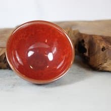 【送禮好物】胭脂 結晶釉茶杯 茶碗 鶯歌陶藝名家葉敏祥作品