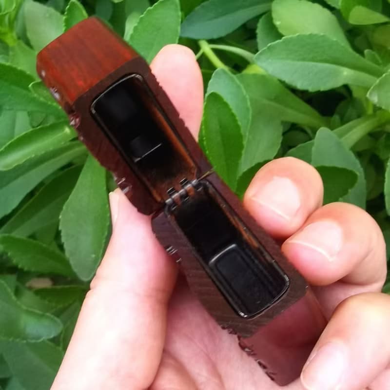 壽星 立體雕刻紫檀木煤油打火機殼 ZIPPO替換殼 打火機裝飾殼