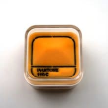 【聖誕節快速出貨】色票限定禮品PANTONE116黃色/雙面沙漏