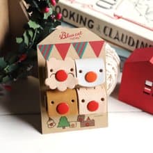 聖誕禮物/聖誕節交換禮物 Xmas Tinny 真皮革集線器 老人雪人麋鹿