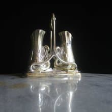 【老時光 OLD-TIME】早期台灣製合金鍍銀調料器