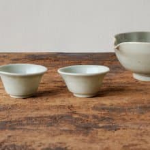 手工白瓷品茗杯 2入一組
