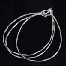 3-tiered handmade oxydized silver tube-beads bracelet (B0056)