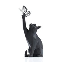 Cat with Butterfly for Metal