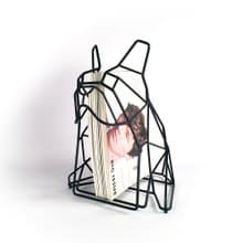 法國鬥牛犬雜誌架 French Bulldog magazine rack