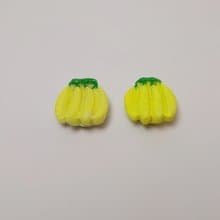 FRIDGE MAGNET BANANA YELLOW GREEN FRUIT GIFT  DECORATION