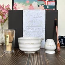 日式抹茶工具禮盒  櫻花節情侶送禮 日本文化抹茶點茶禮物 送朋友
