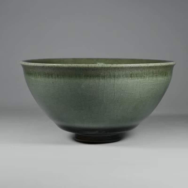 手作柴燒龍泉青瓷茶碗LONG020