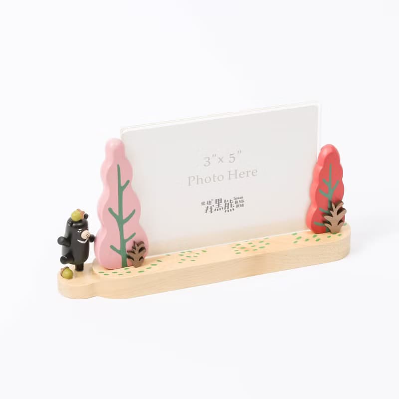 【台灣黑熊】來趣找黑熊 3X5吋相框 辦公文具 居家裝飾