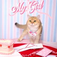 My girl necklace PINK HEART SET - STAFF PICK