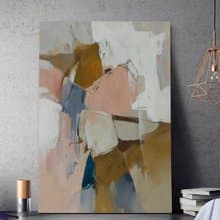 Pink Blue painting | Abstract Pink Painting | Abstract Pink Painting | Melody 5