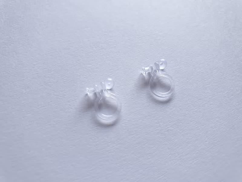 SATELLITE 無感小細珠耳環(耳夾) SV925/金/玫瑰金