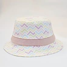 【HiGh MaLi 】英式帽|粉嫩系水波紋|粉|藝術感|日本布#生日禮物