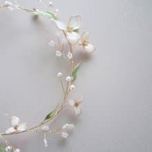 初戀- 手作新娘 髮飾 新娘頭飾/閨蜜 伴娘 小皇冠 花環