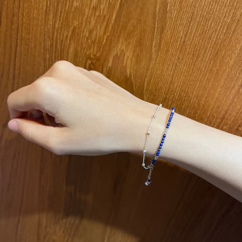 好鍊成雙系列_青金石手鍊