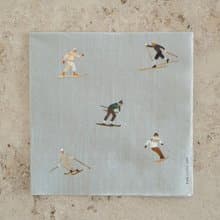 北歐設計師款 - 印花餐巾紙 PAPER NAPKINS SKIERS