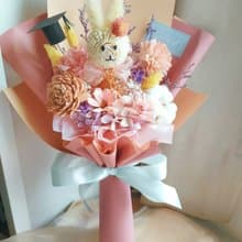 Sheer Whisper絮語藏花 日本擴香多色粉嫩小兔子花束豪華版