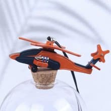 飛機汽車掛件高級感車內掛飾真皮牛皮直升飛機小眾設計禮物送男友