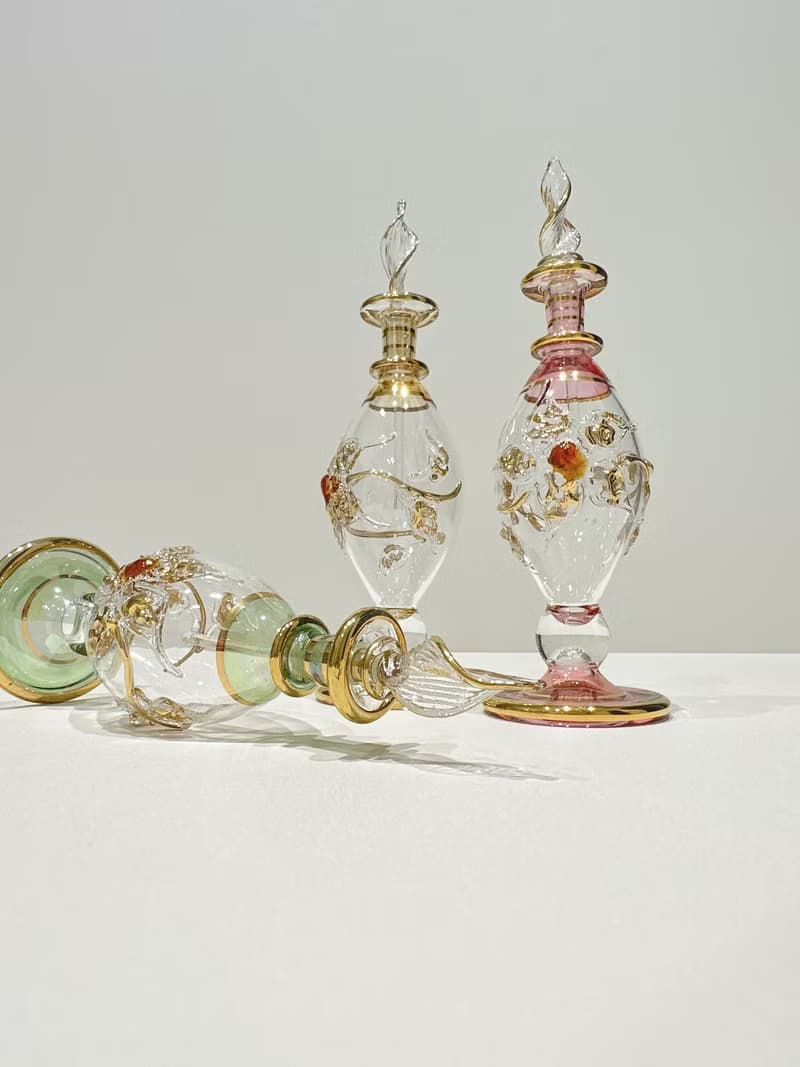 繁星花系列-手工埃及玻璃香水瓶/香精瓶/空瓶/盲盒-隨機出貨