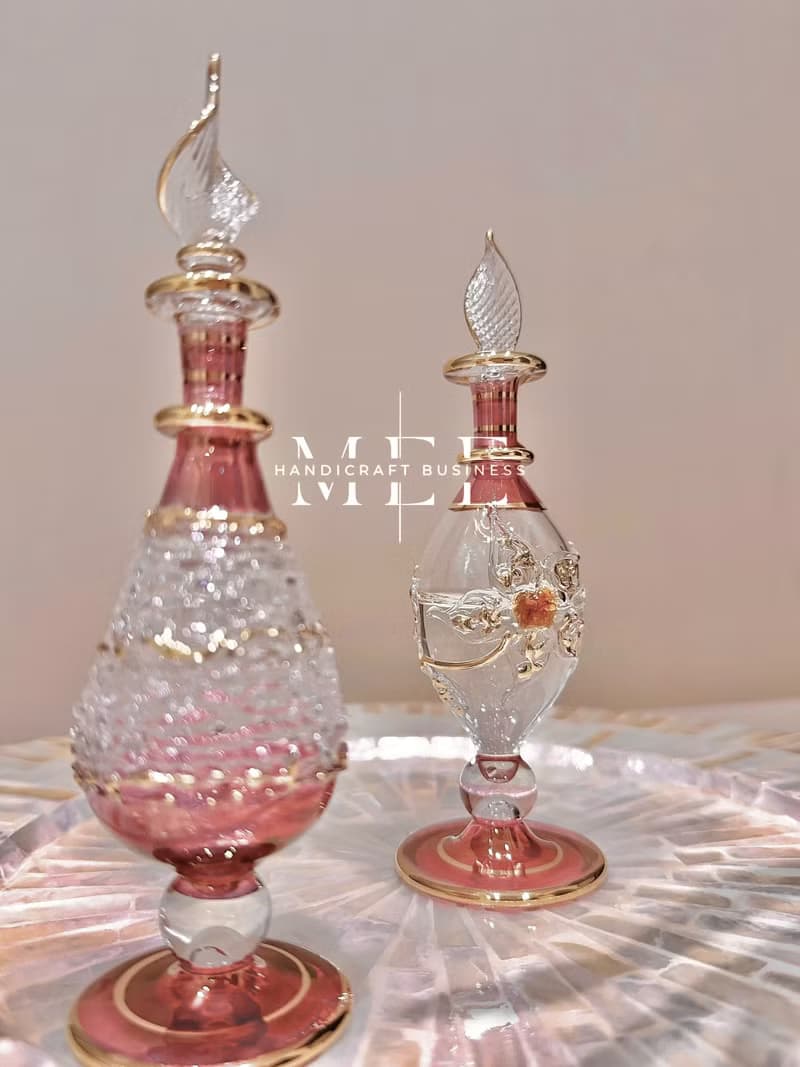 繁星花系列-手工埃及玻璃香水瓶/香精瓶/空瓶/盲盒-隨機出貨