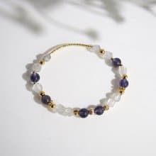 航海家的浪漫情懷 | A34堇青石雲水晶手鍊