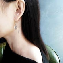 petals earring_三瓣耳環 925銀 限量 植物 花瓣 葉子