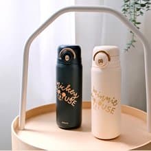 【聖誕禮盒】DISNEY迪士尼 金色米奇 不銹鋼雙飲真空保溫瓶600ml