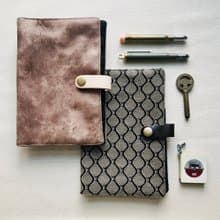 皮革感 褆織 護照套 手帳袋