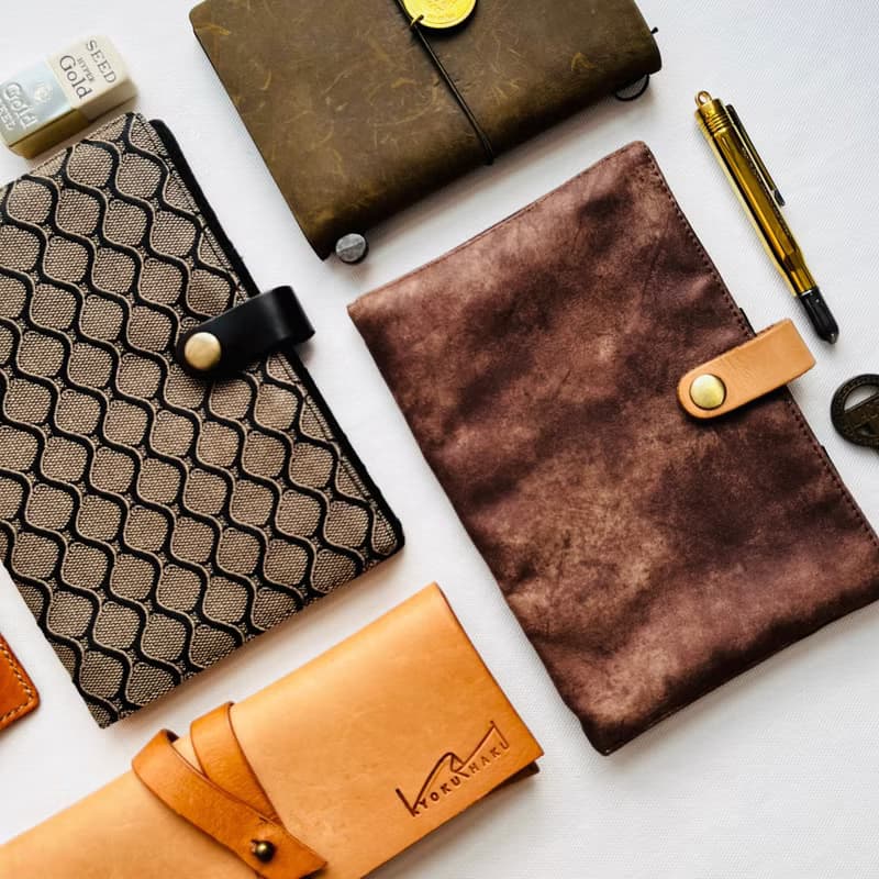 皮革感 褆織 護照套 手帳袋