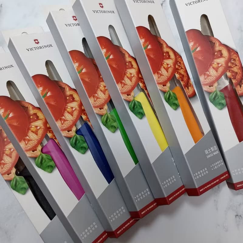 VICTORINOX 瑞士維氏 番茄刀禮盒組(內含透明刀套) 2020
