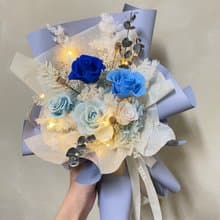 【關於花藝 │星星永生花束】 永生花束  情人節禮物 面交