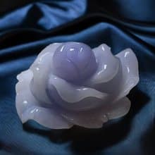 紫羅蘭翡翠玫瑰 | 天然緬甸A貨翡翠 | 送禮