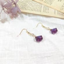 | 訂製 | 礦石造型耳環 | 一對