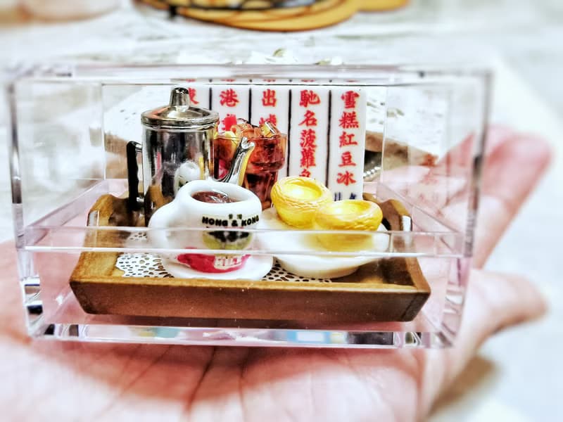 【原創港式手作】仿真香港茶餐廳微縮場景盒子