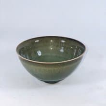 手作柴燒龍泉青瓷茶碗LONG006