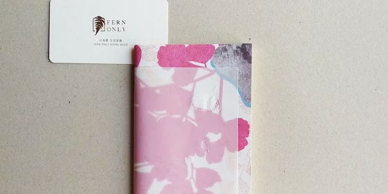蕨美筆記本-鐵線蕨| 筆記本 記帳本 手帳 母親節 文具 辦公室小物