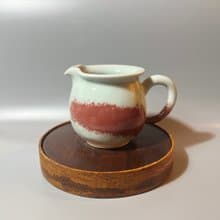 溫潤天青銅紅正把茶海 / 極品青瓷 / 小平凡手作