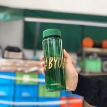 美國Tritan 500ml 運動戶外隨身水瓶 禮物 綠色#BYOB