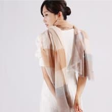 煙波浩渺 | 繽紛印花戒指絨 喀什米爾圍巾