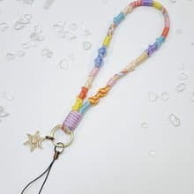 Paris*Le Bonheun。細繩的纏繞。編織手腕繩(夏日波希米亞)